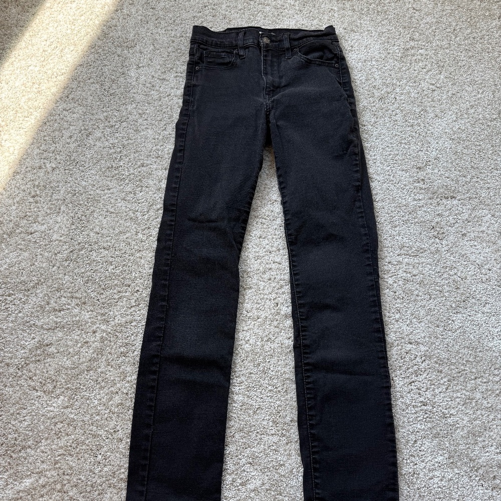 Levi | Black 724 High Rise Straight | Women’s | size 26